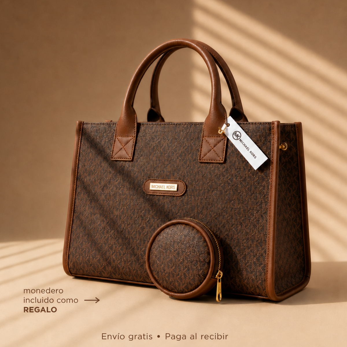 Bolso MK Satchel Arden + Monedero - Lanzamiento