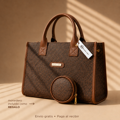 Bolso MK Satchel Arden + Monedero - Lanzamiento
