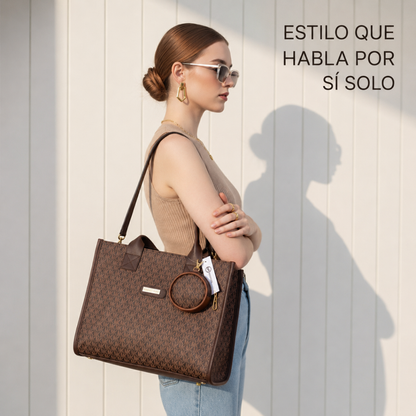 Bolso MK Satchel Arden + Monedero - Lanzamiento